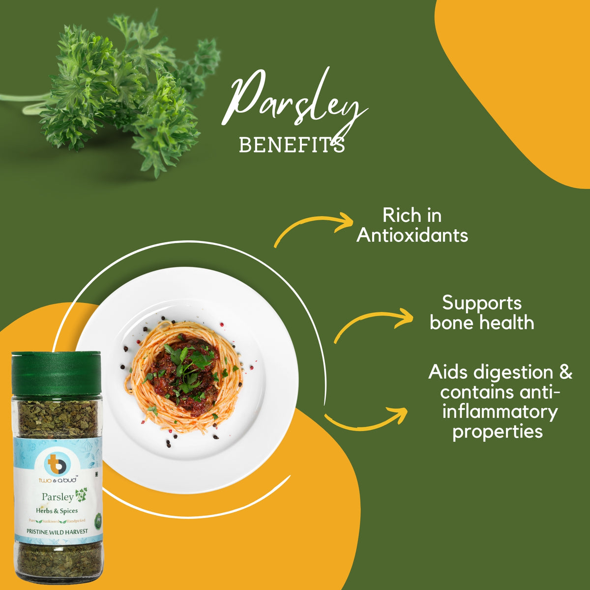 Organic Parsley Leaves ( 20G )