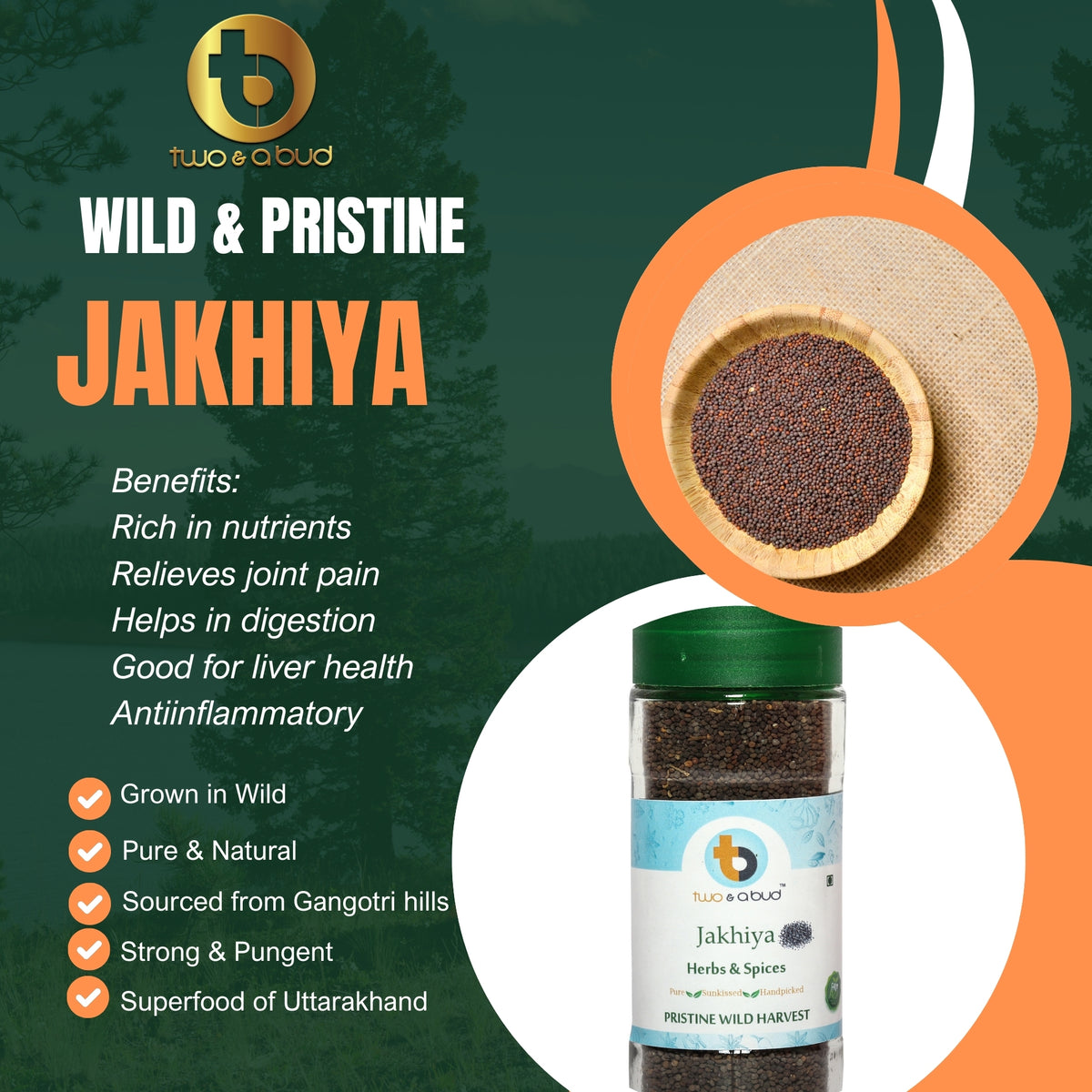 Organic Jakhiya Seeds -60g