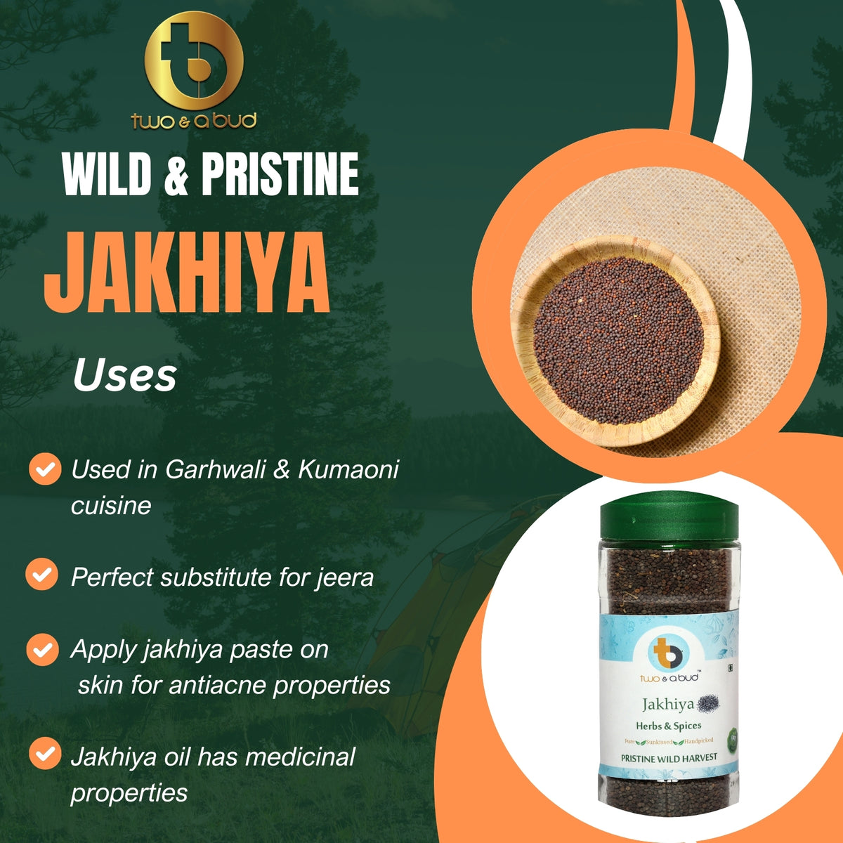 Organic Jakhiya Seeds -60g