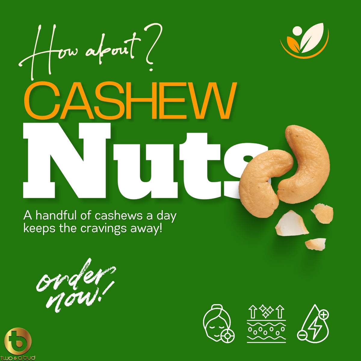 Natural Whole Cashews ( 200 g )