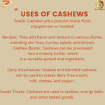 Natural Whole Cashews ( 200 g )