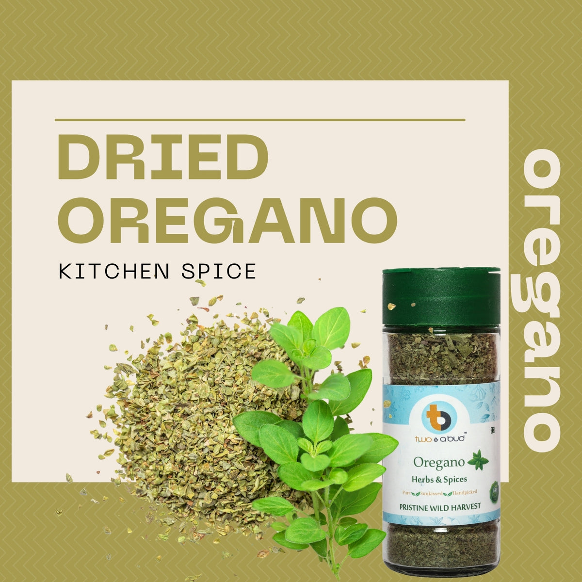 Organic Oregano Flakes ( 20g )
