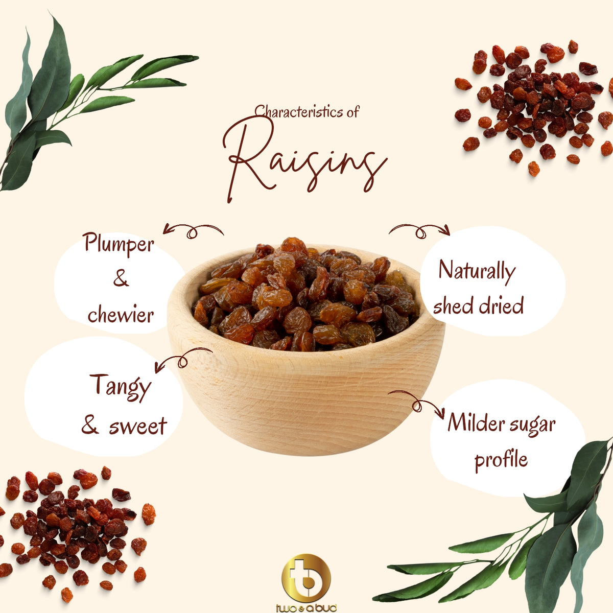 Premium Seedless Green Raisins 250 g