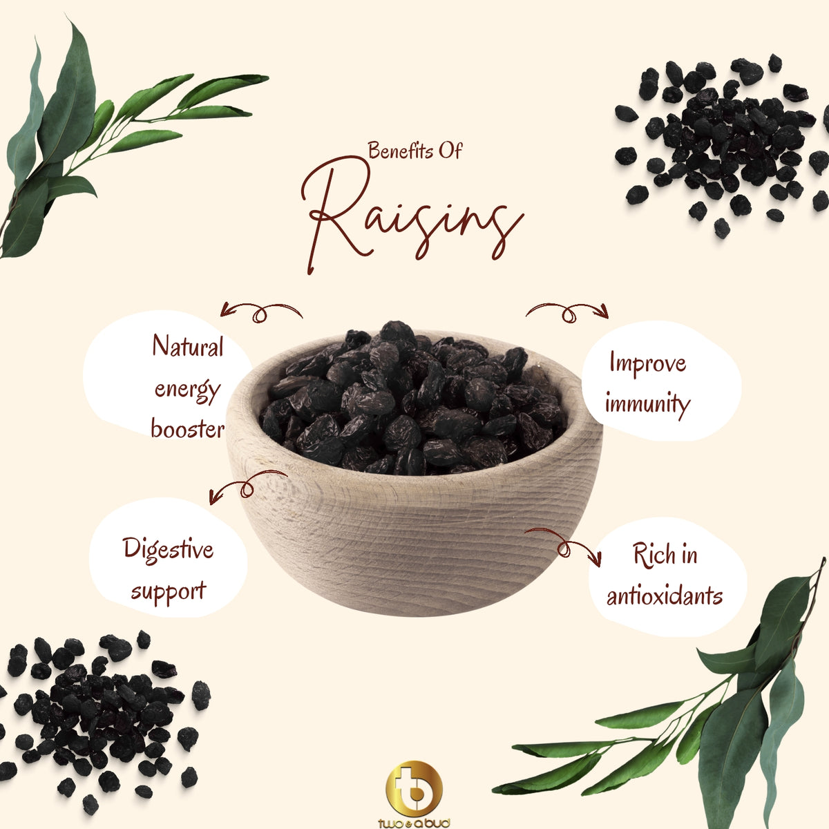 Premium Afghani Seedless Black Raisins 200 g