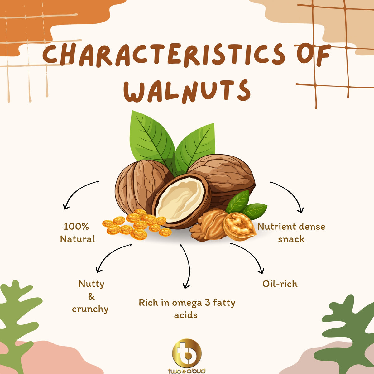 Natural Walnut kernels 150 g