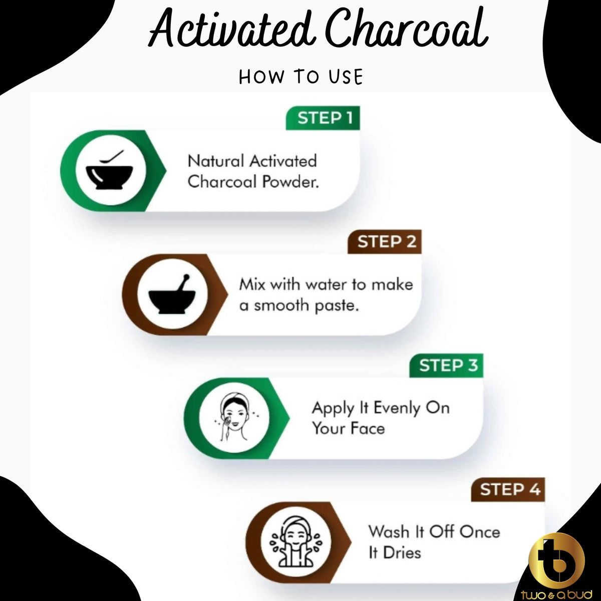 100% Natural Activated Charcoal Powder