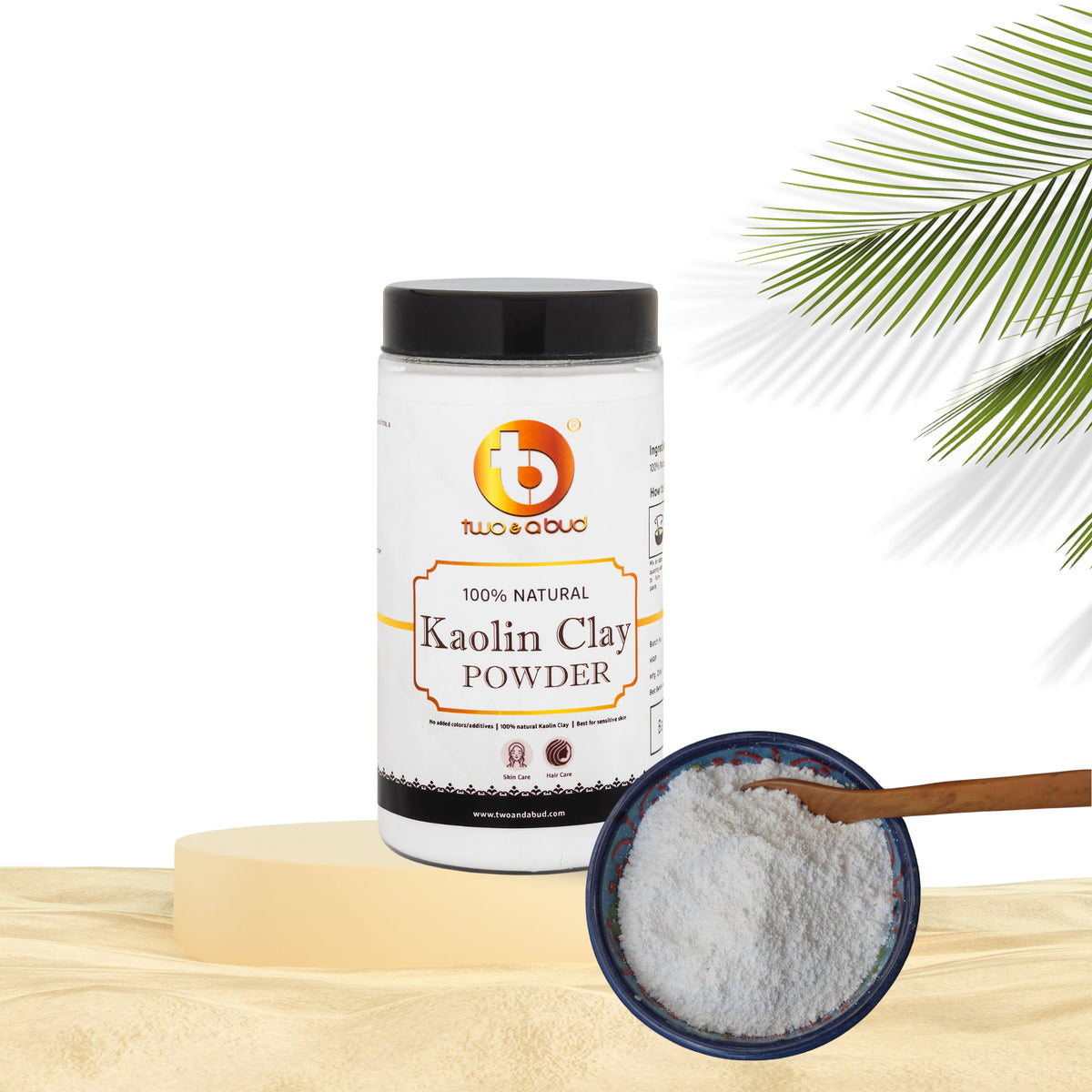 100% Natural Kaolin Clay Powder 250g