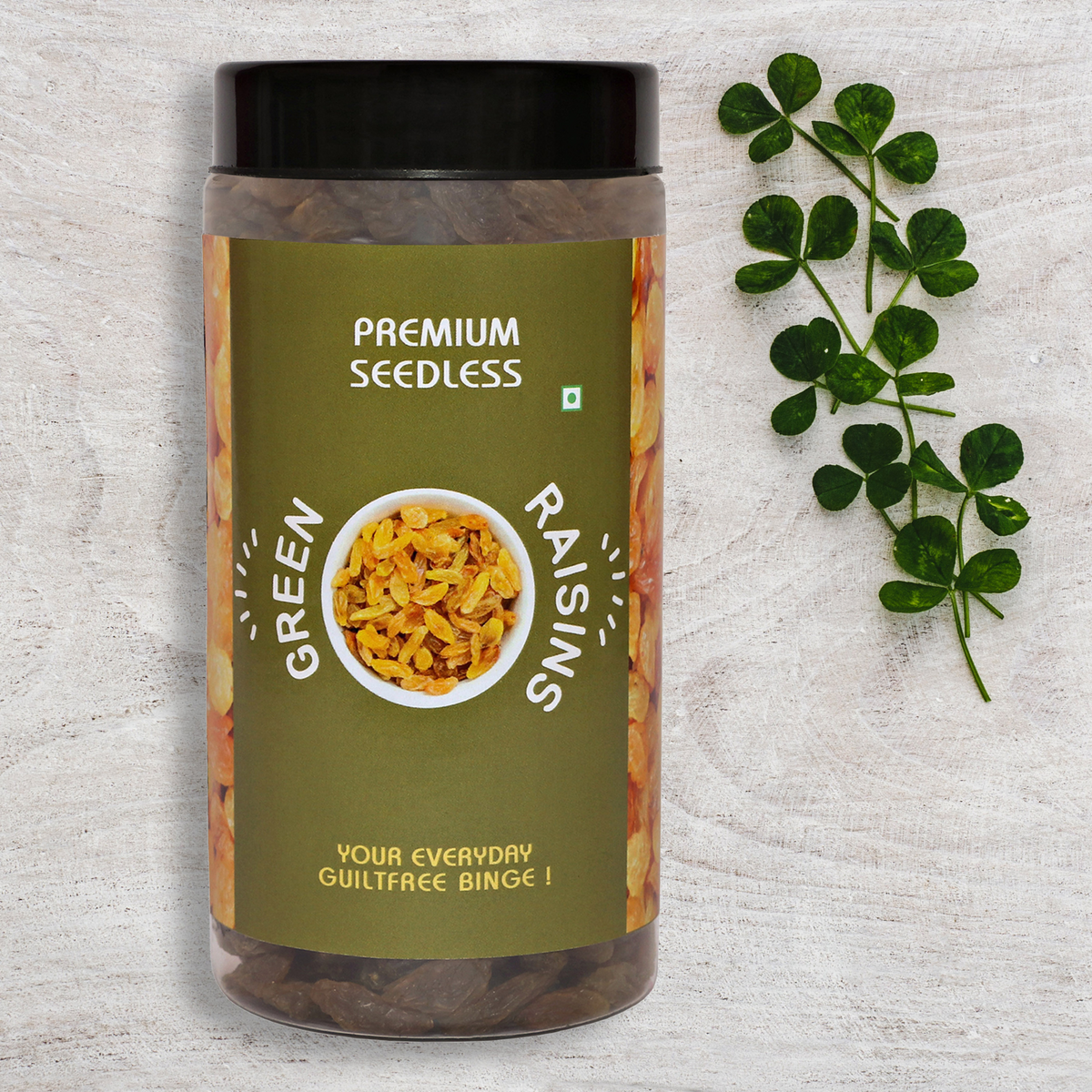 Premium Seedless Green Raisins 250 g