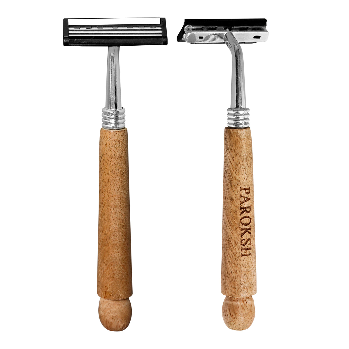 Two and A Bud Wooden Double Edge Safety Razor (1 pc)