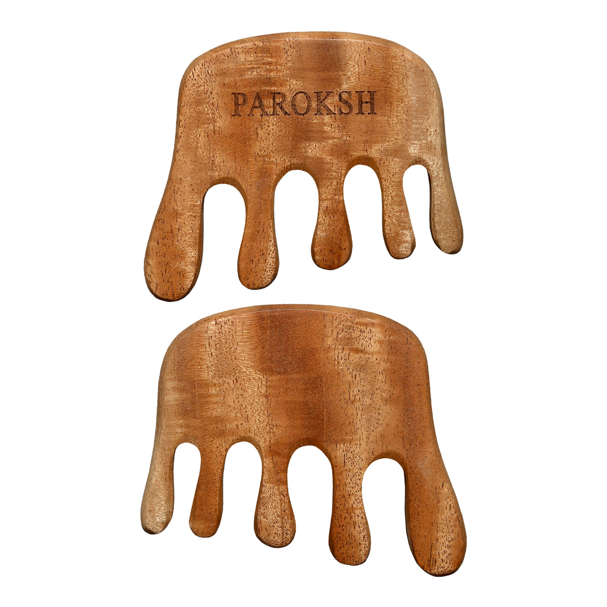 Two and A Bud Wooden Scalp Massager (1 pc)