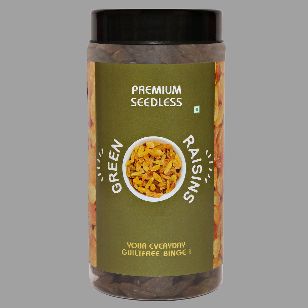 Premium Seedless Green Raisins 250 g