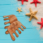 Two and A Bud Wooden Scalp Massager (1 pc)