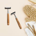 Two and A Bud Wooden Double Edge Safety Razor (1 pc)