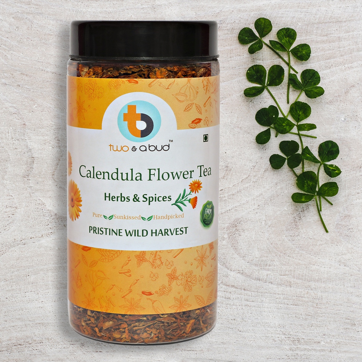 Two & A Bud Organic Calendula Flowers 85 g