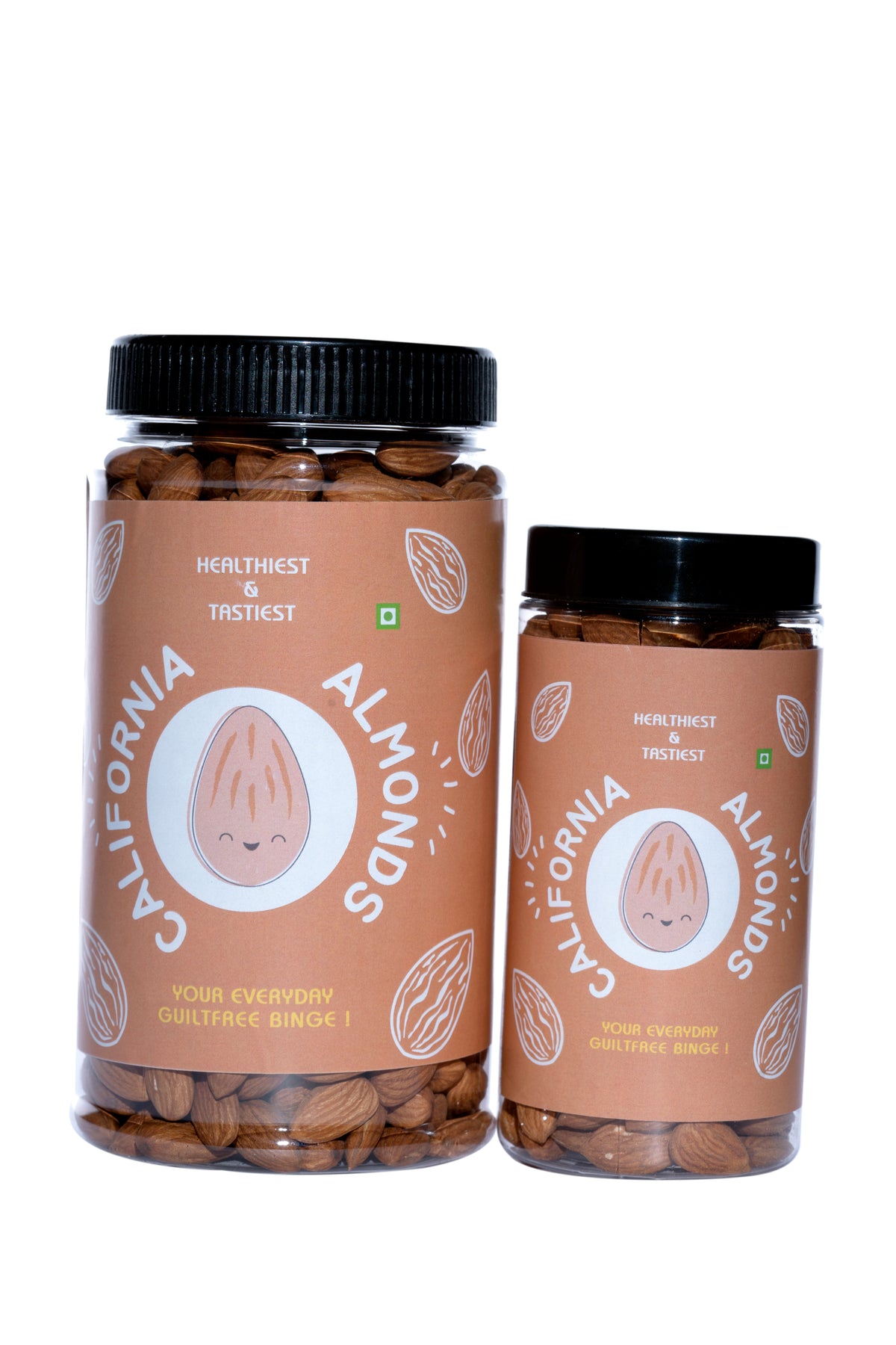 100% Natural Dried Almonds 600g