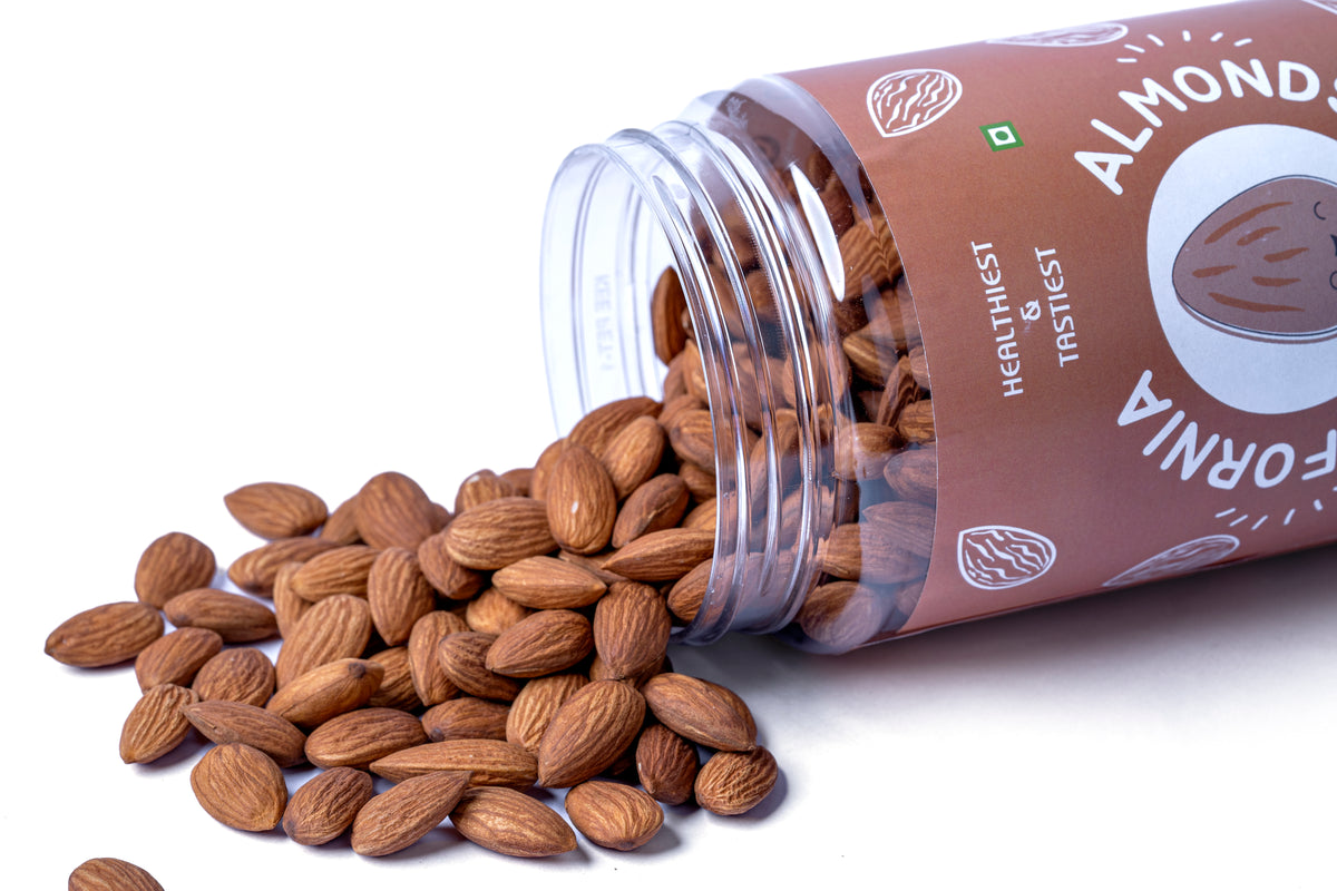 100% Natural Dried Almonds 600g