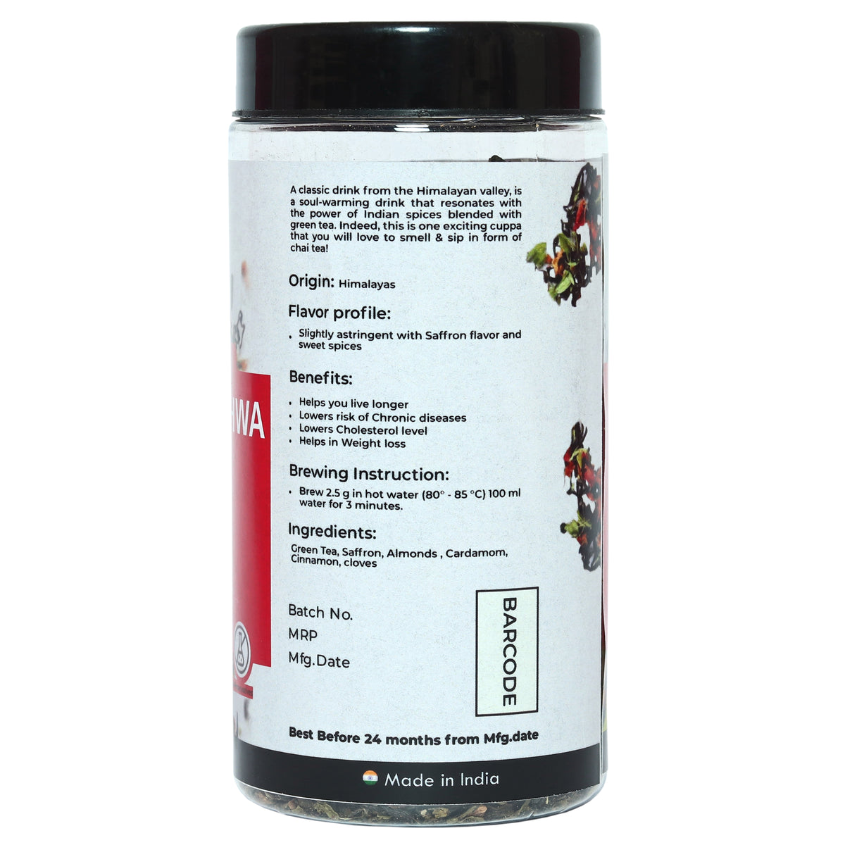 Kashmiri Kahwa Green Tea 100g