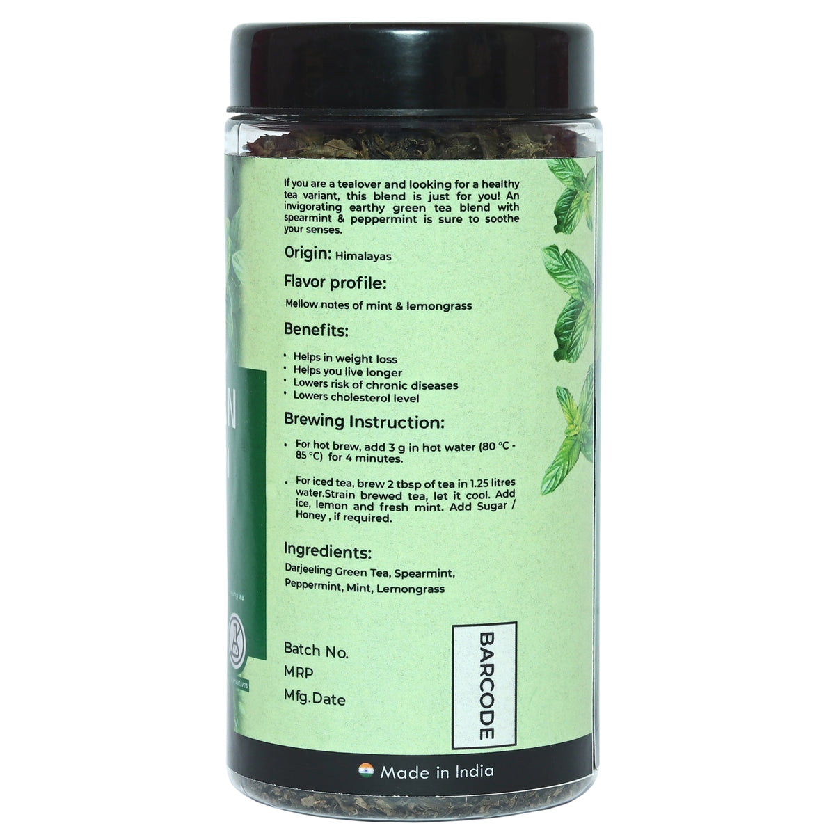 Moroccan Mint Green Tea ( 100g )