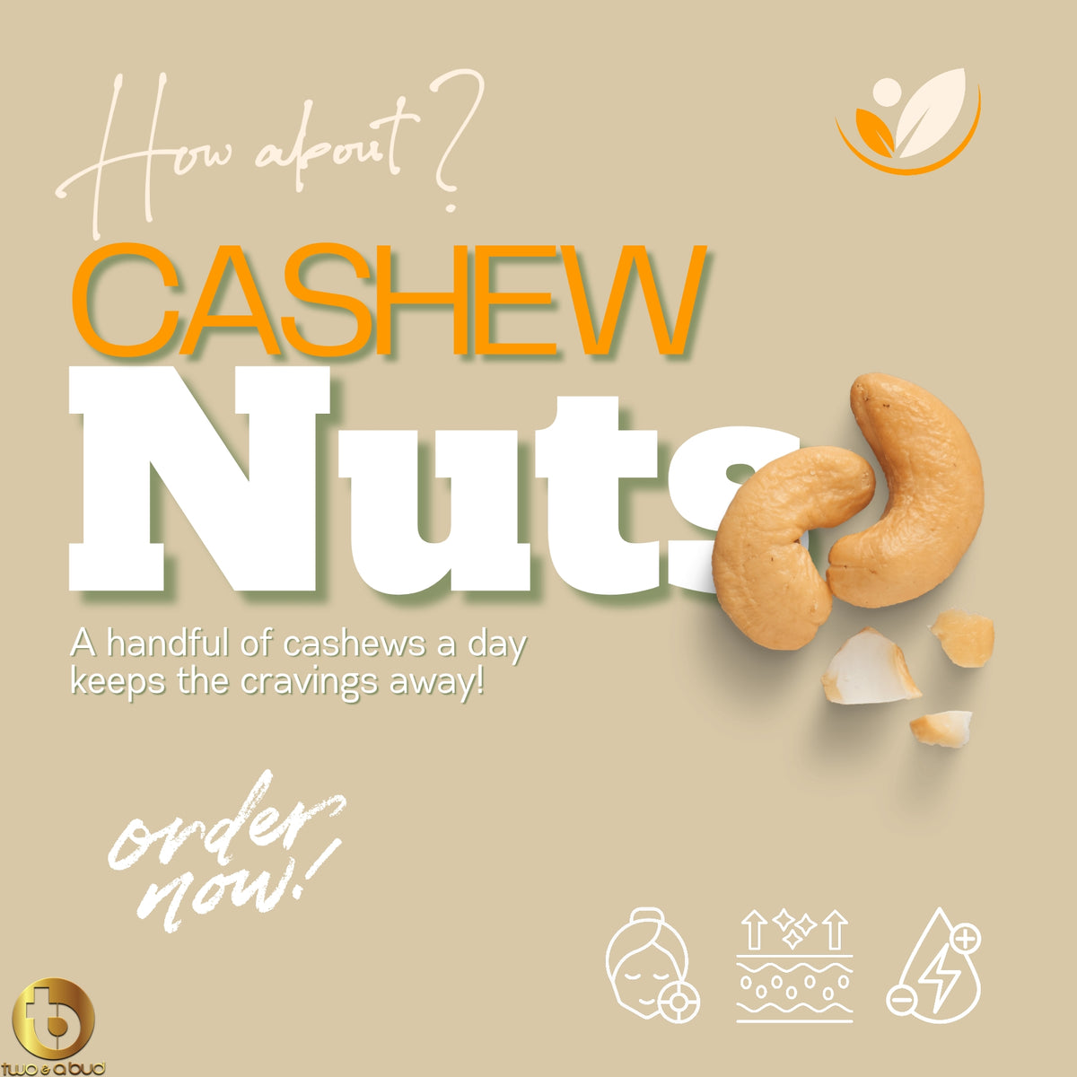Natural Whole Cashews ( 200 g )
