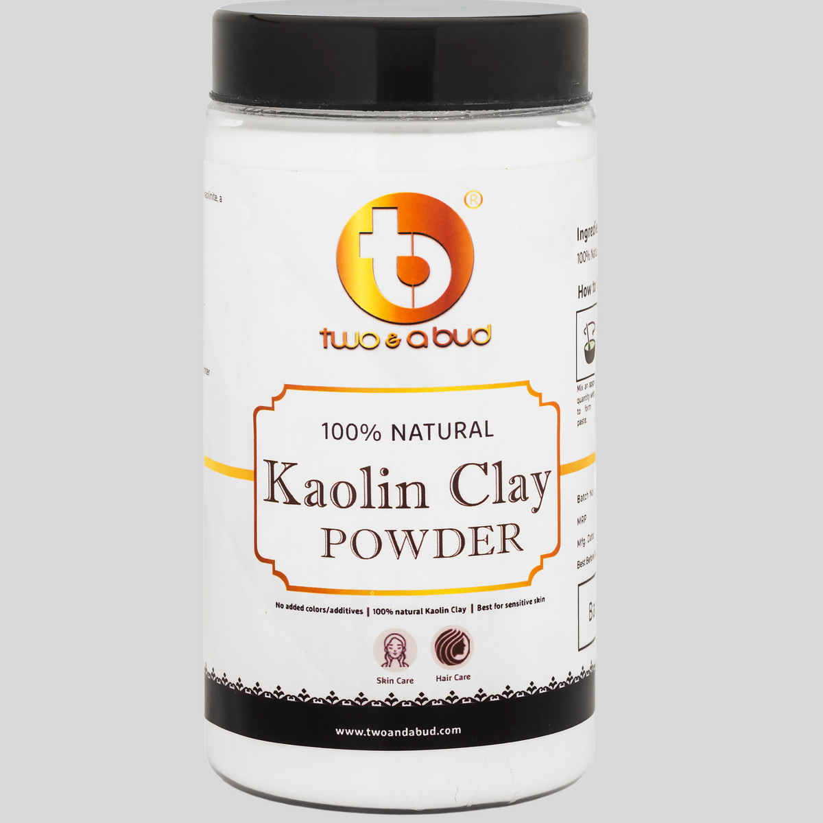 100% Natural Kaolin Clay Powder 250g