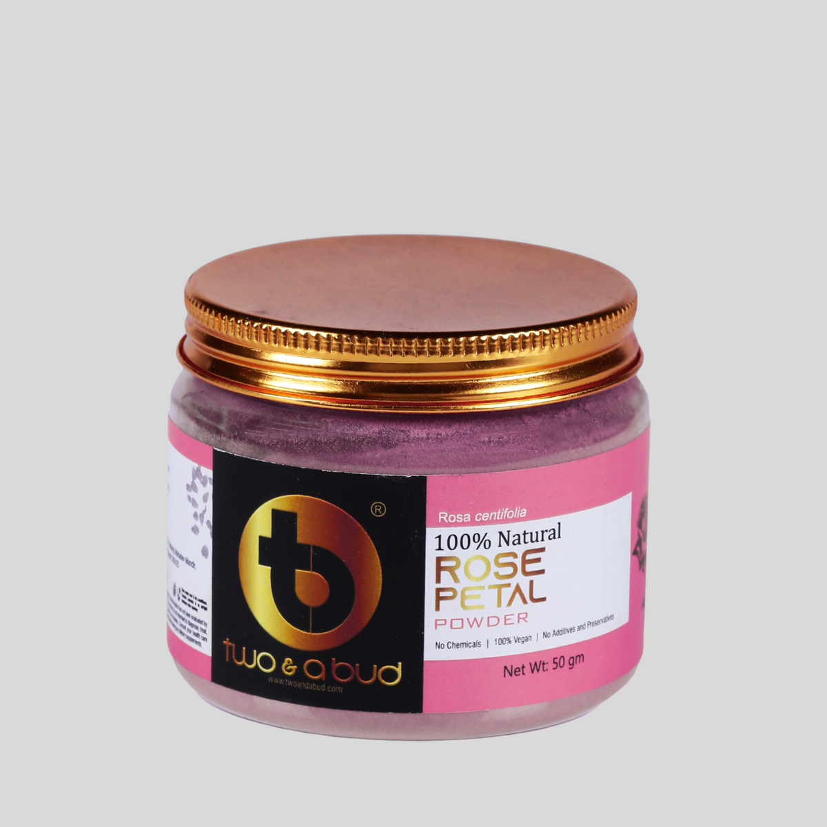 100% Natural Rose Petal Powder
