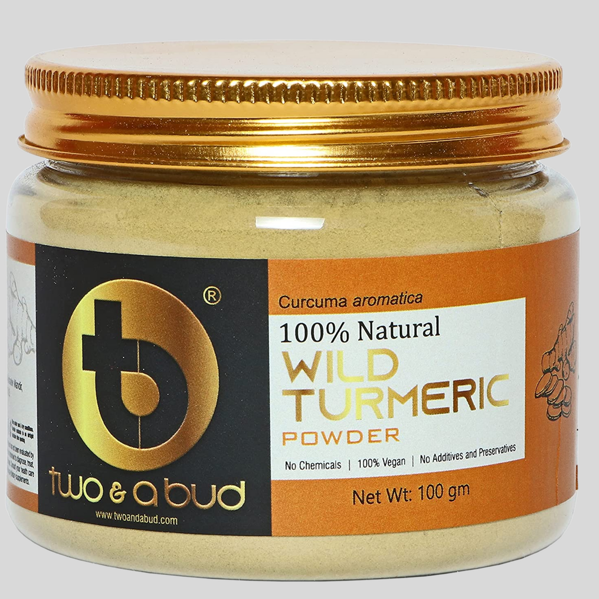 100% Natural Wild Turmeric Powder 100 g