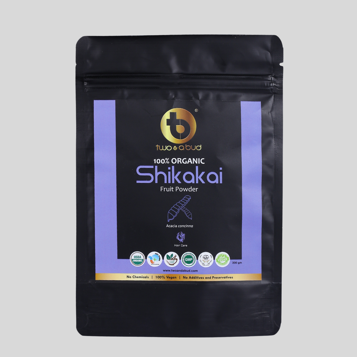 100% Organic Shikakai Fruit Powder ( 200g )