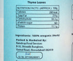 Organic Thyme Leaves 20g