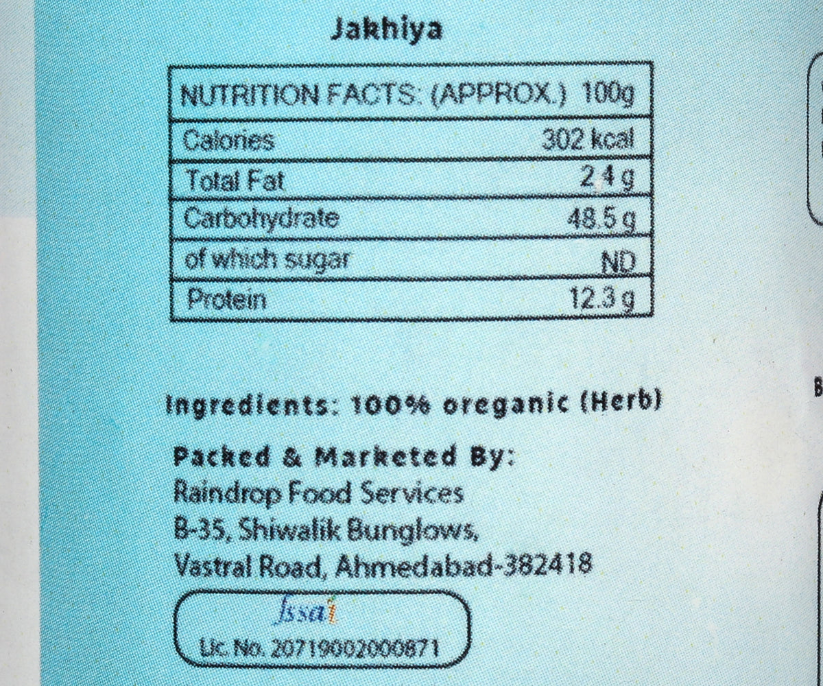 Organic Jakhiya Seeds -60g