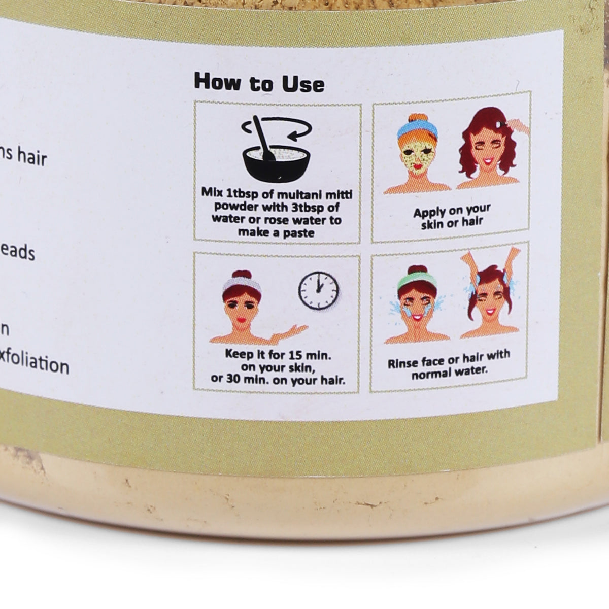 100% Organic Multani Mitti Powder