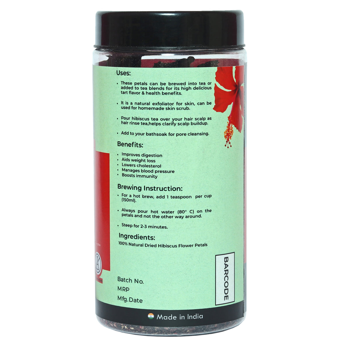 Hibiscus Flower Tea 80 g