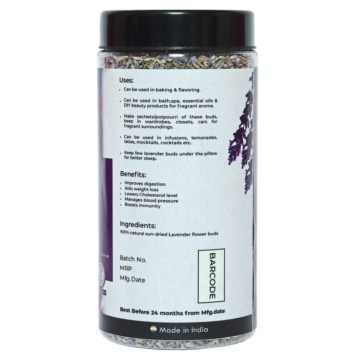 Lavender Buds Tea 60 g. - 60 cups