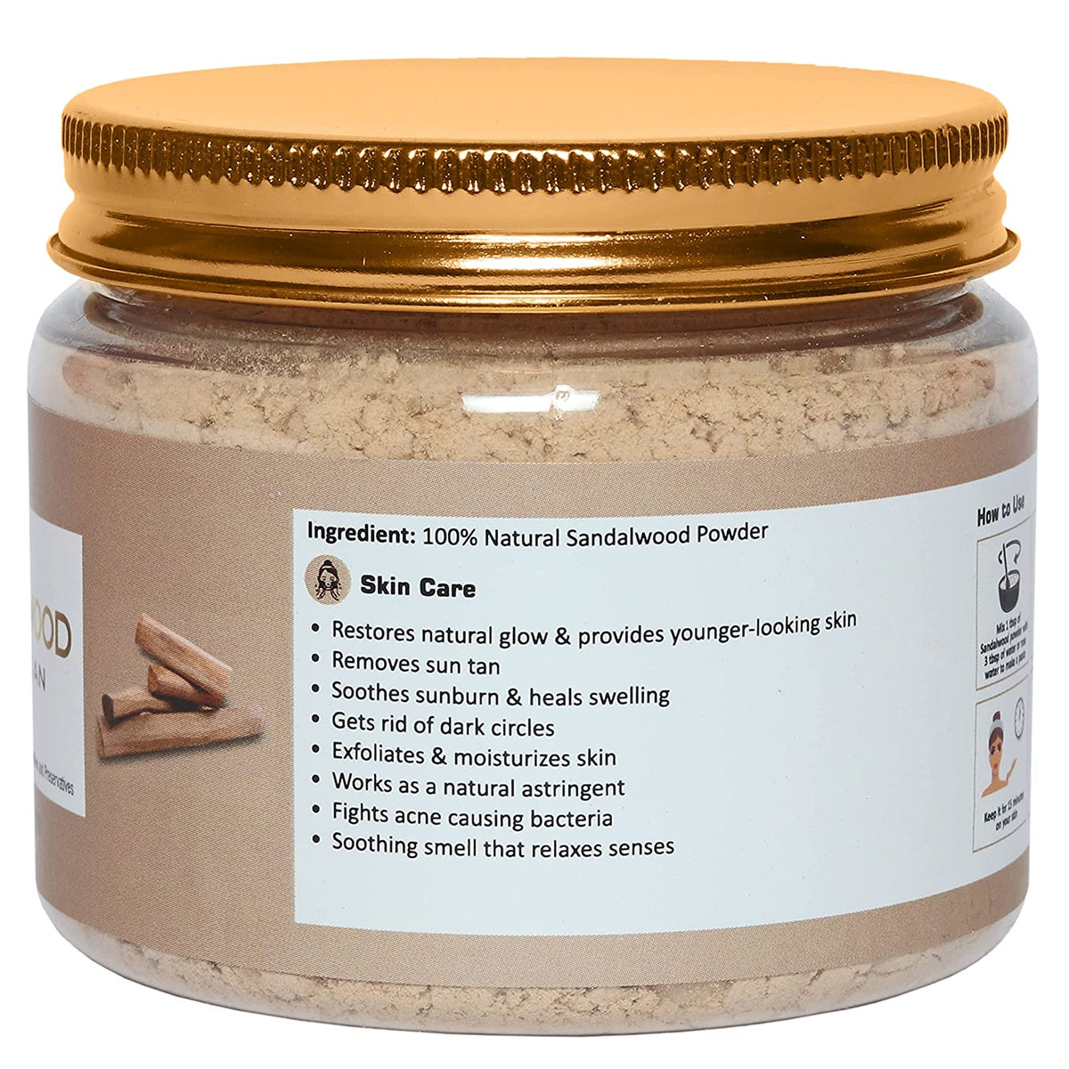 100% Natural Sandalwood Powder 80 g