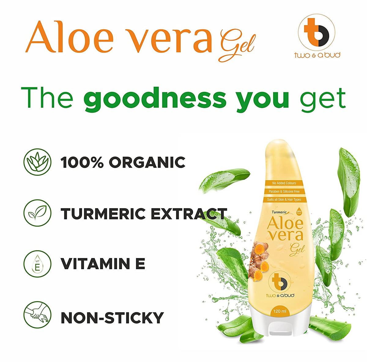 Turmeric Aloe Vera Gel 120 ml