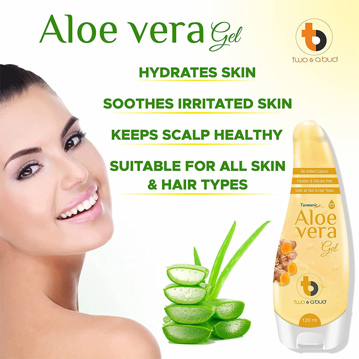 Turmeric Aloe Vera Gel 120 ml