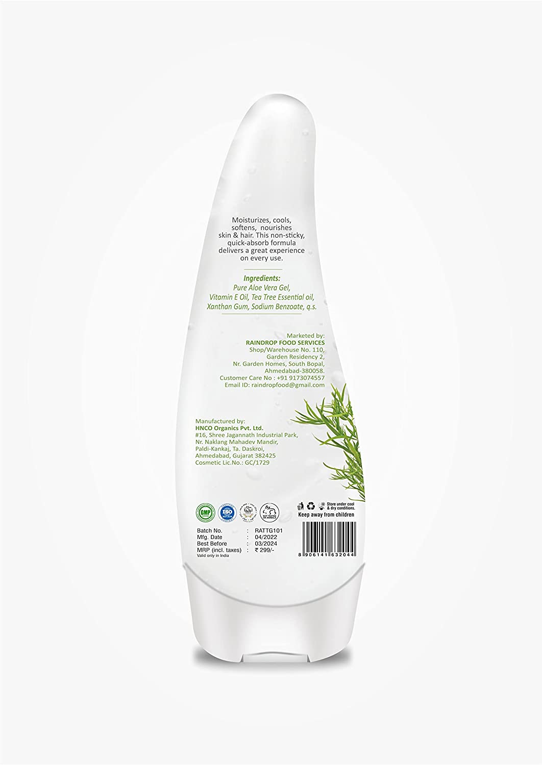 Tea Tree Aloe Vera Gel 120 ml