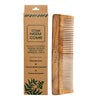 two and a bud Oil Treated Neem Wood Comb, Stimulates Scalp, Controls Hairfall & Dandruff, Promotes Hair Growth