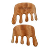 Two and A Bud Wooden Scalp Massagers