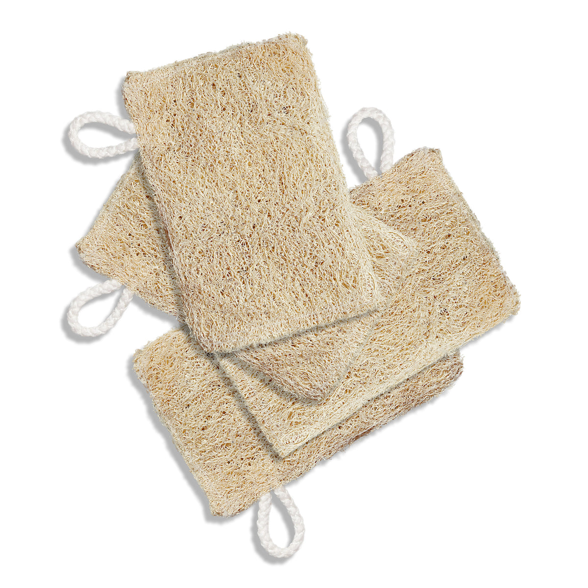 Two and A Bud Natural Loofah Scrubber Pack of 2