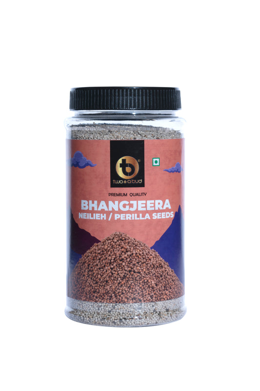Two & A Bud 100% Pure and Natural Himalayan Perilla Seeds - Bhangjeera Seeds | Natural and Organic | No preservatives | Anti-depressant | Organic Spices |