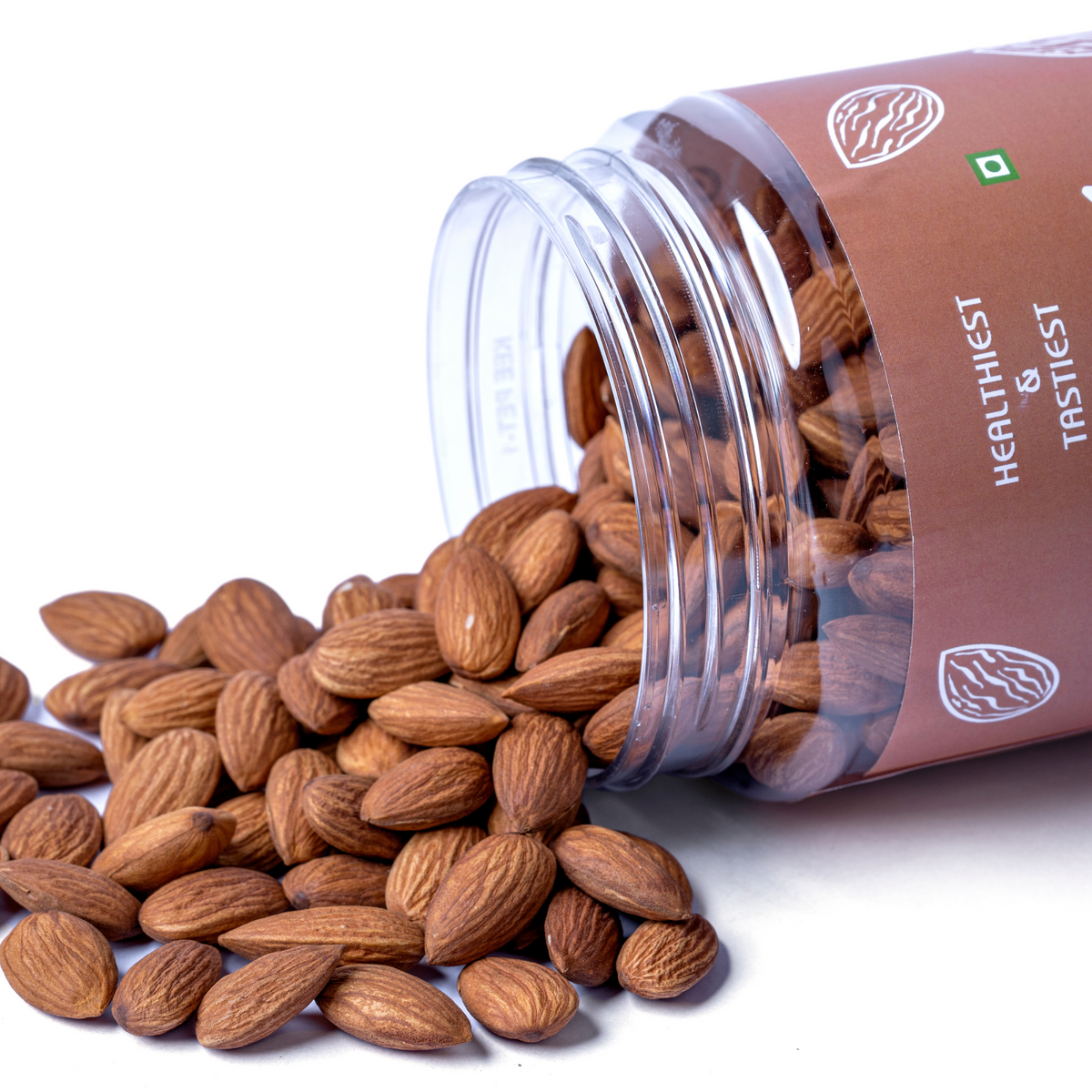 100% Natural Dried Almonds 250 g