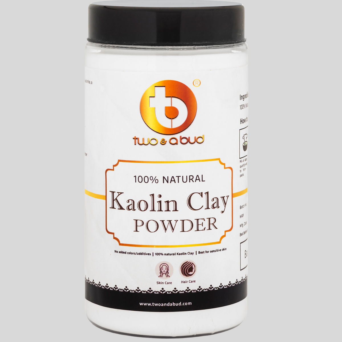 100% Natural Kaolin Clay Powder