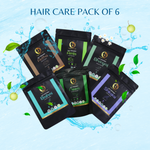 100% Organic Hair Care Pack of 6