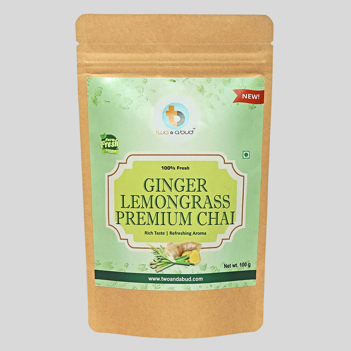 Ginger Lemongrass Premium Chai (100g)