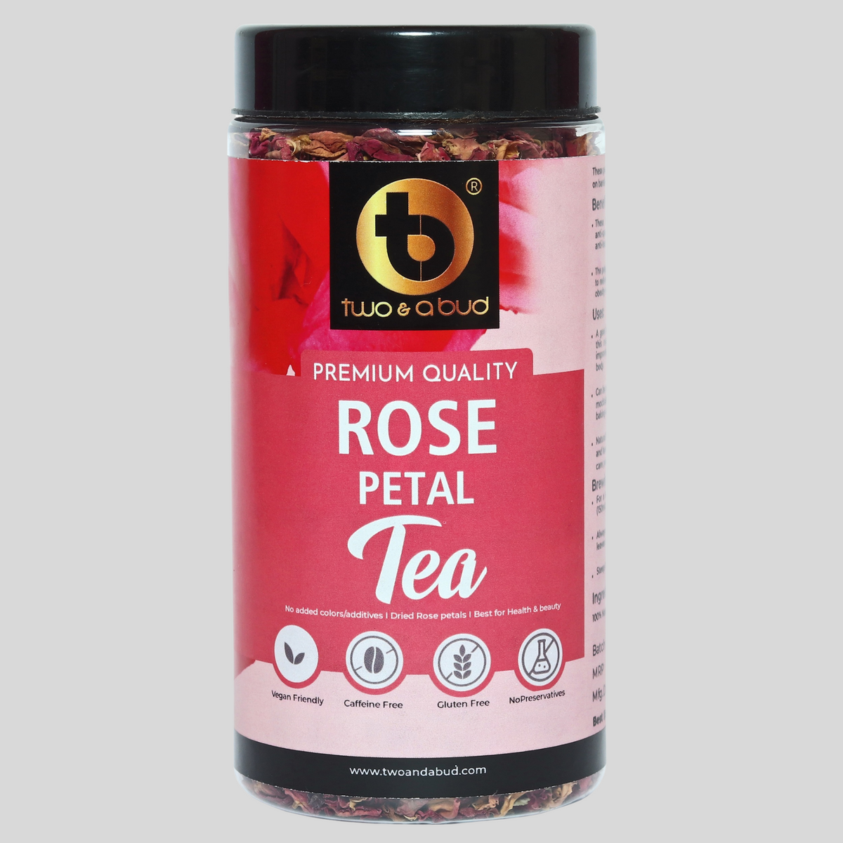 Rose Flower petals Tea 40 g - 40 cups