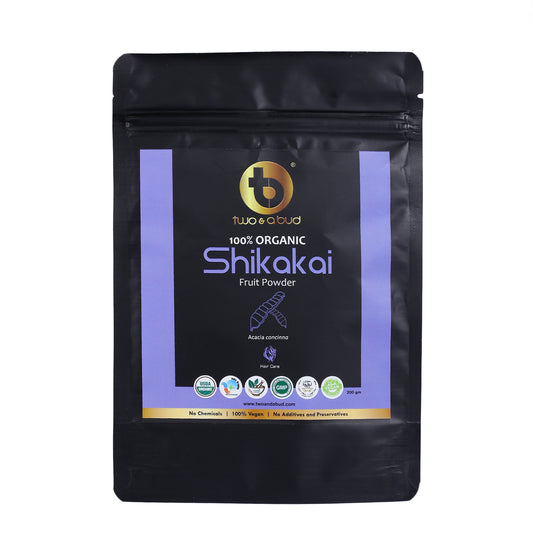100% Organic Shikakai Fruit Powder