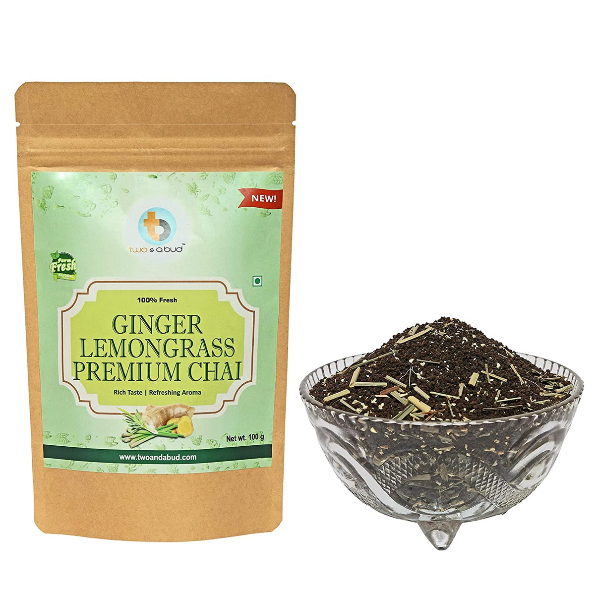 Ginger Lemongrass Premium Chai (250g)